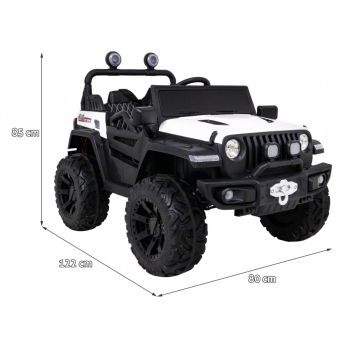 Pojazd Master Of Terain Biały